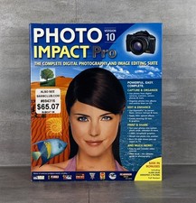 Nova Development Photo Impact Pro Version 10 PC Software CD-ROM New In Box picture