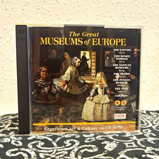 EMME Interactive The Great Museums of Europe Arts & Culture Windows CD-ROM picture