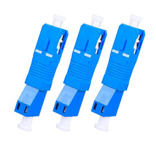 3-Pack SC Male to LC Female Optic Fiber Adapter, Single Mode 9/125Um picture