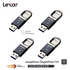 New Lexar JumpDrive Fingerprint F35 PRO 64GB 128GB 256GB USB 3.0 USB Flash Drive picture