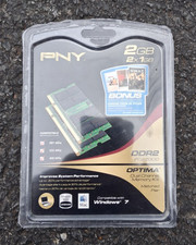 NEW PNY 2GB DDR2 PC2-5300 RAM Memory 400 553 667 MHz MN2048KD2 picture