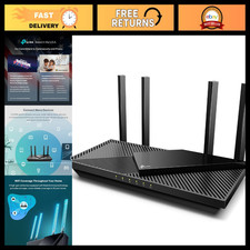 Dual-Band AX3000 Wi-Fi 6 Router, High-Speed Gigabit Internet for Home Use picture
