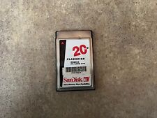 SUNDISK PCMCIA PC SDP3B 20MB Approved SanDisk PCMCIA ATA Flash Card M9-4(4) picture