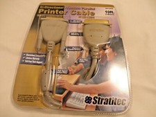 Stratitec Printer Cable, Premium Parallel, Bi-Directional 10FT (3 met) IEEE-1284 picture