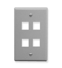 IC107F04GY - 4Port Face - Gray picture