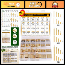 480Pcs M2 M2.5 M3 Standoffs Screws Nuts Kit for DIY Computer Builds & Electronic picture