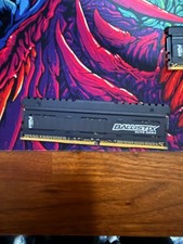 Crucial Ballistix 16GB (4 x 8GB) PC4-25600 (DDR4-2666) Memory (BL2K8G32C16U4B) picture