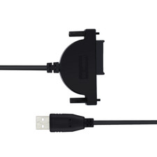 External USB Cable Adapter for SATA Optical Bay Caddy DVD ROM Apple SuperDrive picture