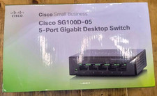 Cisco Small Business SG100D-05 5-Port Gigabit Unmanaged Layer 2 Switch picture