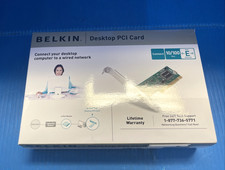 Belkin F5D5000v PCI Desktop Network Card 10/100 Ethernet Wired Adapter – NEW picture