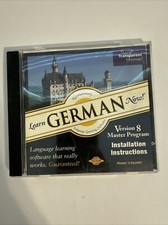 Learn German Now Version 8 Windows PC CD-ROM Computer Software Program picture