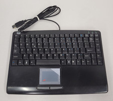 Adesso Slimtouch 410 USB wired keyboard trackpad AKB-410UB TESTED picture