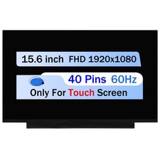 NV156FHM-T0E HW:V8.0 LED LCD Touch Screen Display Replacement FHD 40 Pin New picture