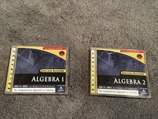 Success Builder Algebra 1 & Algebra 2 CD-ROM Lot Windows 95 Mac Learning Company picture