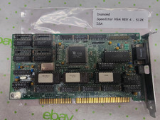 Vintage Diamond SpeedSTAR Plus VGA ISA Tseng Labs ET4000AX 512MB Video Card picture