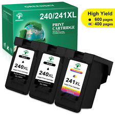 Ink Replacement for Canon PG-240XL CL-241XL PIXMA MG3520 MG3220 MG3620 MX392 lot picture