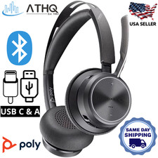 Poly Voyager Focus 2 Microsoft Teams USB-C Headset + USB-C/A Adapter (No Stand) picture