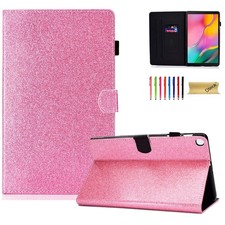 Dteck Galaxy Tab A 10.1 Case 2019 Tablet SMT510/T515, Glitter Bling Folio Sta... picture