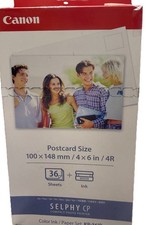 Canon KP-36IP Ink Cartridge-Combo Pack-Color/Paper-36 Sheets-4 X 6- SEE NOTE picture