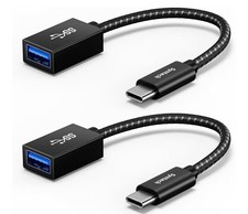 Syntech USB C~USB Adapter 2 USB C~USB Type C to A Thunderbolt 3-USB Female OTG picture