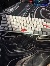 Good Red Switch Keyboard Used Good Working Condition Fast Shipping From USA picture