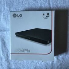 NEW LG ULTRA SLIM PORTABLE DVD WRITER SP80NB60 - FACTORY SEALED picture