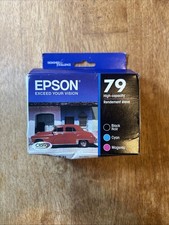 Epson 79 High-Capacity Black/Cyan/Magenta Ink Cartridges T079920 EXP 05/2024+NEW picture