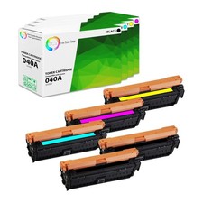 5Pk TCT 040 For Canon LBP712CDN 712CX Black Cyan Magenta Yellow Compatible Toner picture