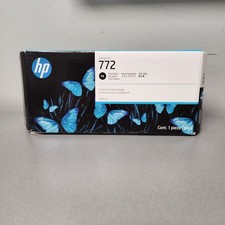 HP CN633A 772 300-ml Photo Black DesignJet Ink Cartridge, Exp Jul/2027 picture