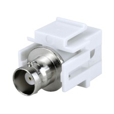 Construct Pro™ BNC-Female Keystone Jack-Pass Through (White) picture