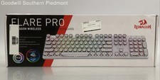 Redragon Flare Pro Mechanical Wireless Keyboard RGB & Blue Switches- Open Box picture