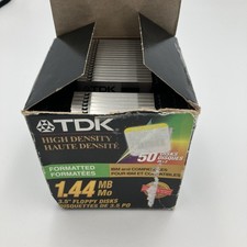 Open Box of 23 TDK High Density 1.44MB 3.5
