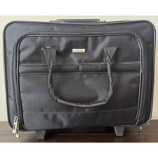 Solo Bryant 17.3 Inch Rolling Laptop Case - Black picture
