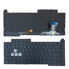 Laptop Replacement US Layout Colorful Backlight Keyboard for Asus Rog Strix G... picture