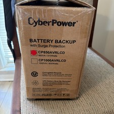 CyberPower Intelligent LCD CP850AVRLCD 850 VA/510W 9 x 5-15R Mini-Tower UPS picture