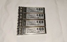 LOT OF 4 HP AJ716A 8GB B-Series SW Fiber Channel FC SFP+ Transceiver 468507-001 picture
