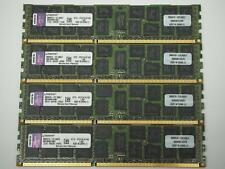 Lot of 4 KINGSTON 16GB DDR3 Server Memory Ram - KTD-PE313LV/16G picture