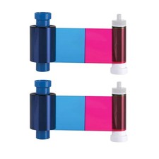 Bodno 2 x Magicard MA100YMCKO Color Ribbon - YMCKO - 100 Prints 2 Pack, picture