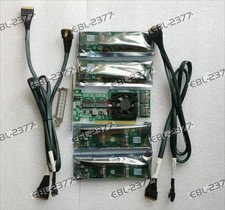 PLX8749 Expansion Card 4*SFF-8654 8I PCI-E X16 4*Baseplate 4*Cable X8X16X16 LOT picture
