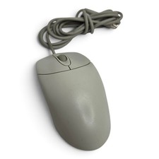 Vintage Logitech HP 2 Button Mechanical Ball Scroll PS/2 Mouse M-S48 C4736-60101 picture