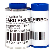 Silver Printer Ribbon Fits For Zebra P310 P330i Printer Parts picture