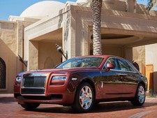 Cars rolls royce ghost one thousand and nights Desk Mat Stitched picture
