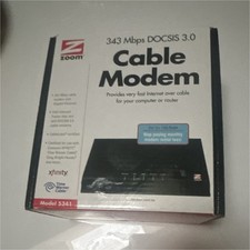 Zoom 5341 Cable Modem DOCSIS 3.0 343 Mbps 1-Port RJ-45 Xfinity picture