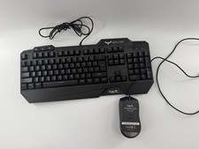 HAVIT Magic Eagle Gaming Keyboard With Mouse Combo Black Tested Works picture