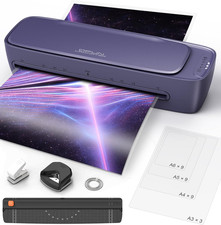 13-Inch Thermal & Cold Laminator Machine 11X17 with Laminating Sheets picture