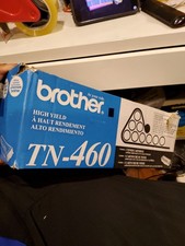 Genuine OEM Brother TN-460 TN460 Black Toner Cartridge picture