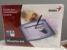 Genius MousePen 8x6-Inch Graphic Tablet W/Cordless Wheel Mouse Windows 7 Mac picture