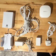 US Cellular Outdoor Receiver Eero 6+ Plus Wi Fi Mesh Router Signal Booster Used picture