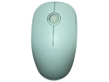 VicTsing V8 Wireless Mouse Mint Green Pastel USB Receiver VG Tested Works picture