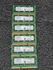 Lot 6 Crucial 8GB 2Rx8 PC3L-12800S DDR3-1600 SO-DIMM non-ECC RAM Notebook Memory picture